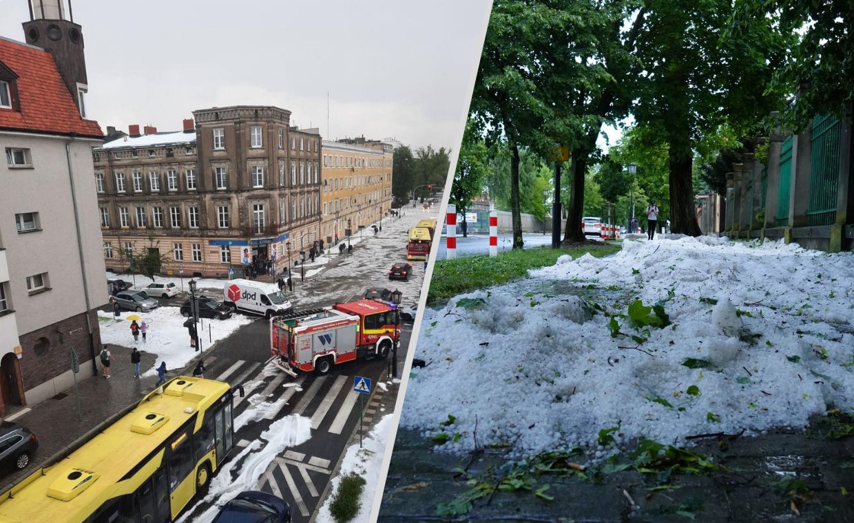 Gniezno walczy ze skutkami poniedziałkowej nawałnicy