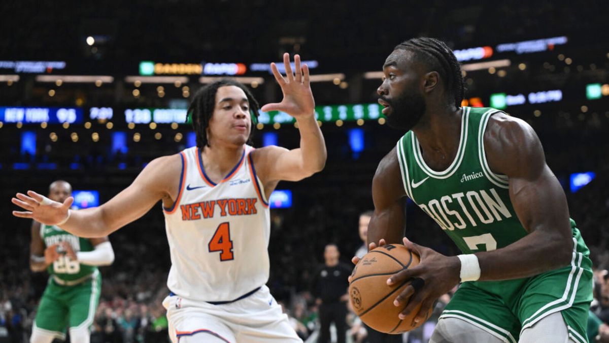 Getty Images / Brian Fluharty / mecz Boston Celtics - New York Knicks