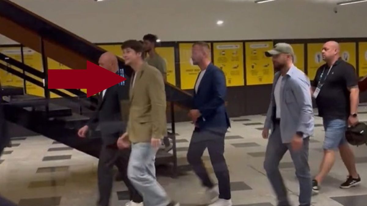 Twitter / Dominik Wardzichowski / Daniel Kawrocki w katowickim Spodku