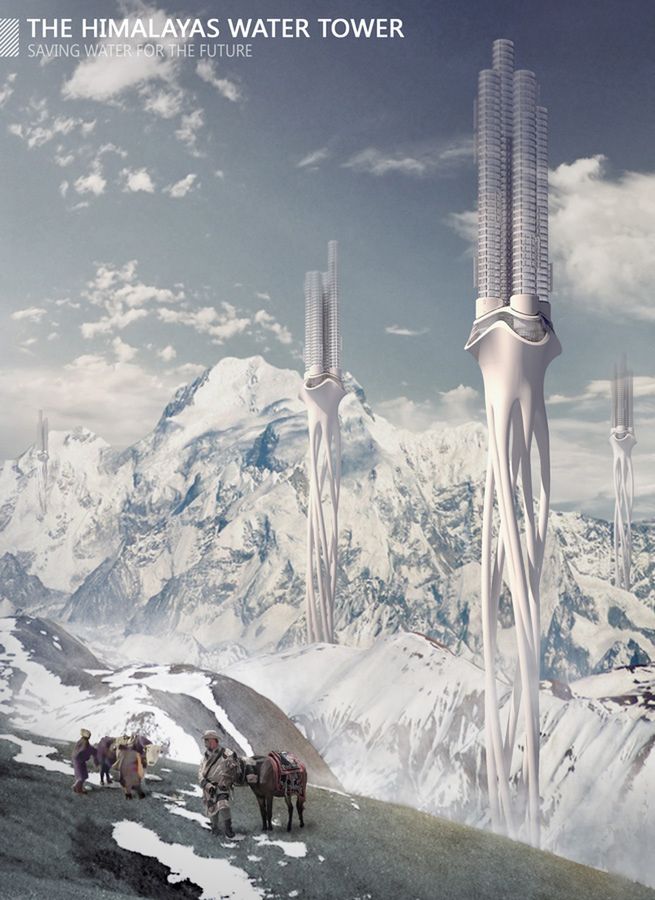 Gigantyczne pojemniki na lód wygrywają eVolo 2012 Skyscraper Competition 2