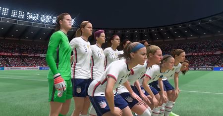 FIFA 22. Mniej niż 4 proc. graczy rozegrało mecz kobietami