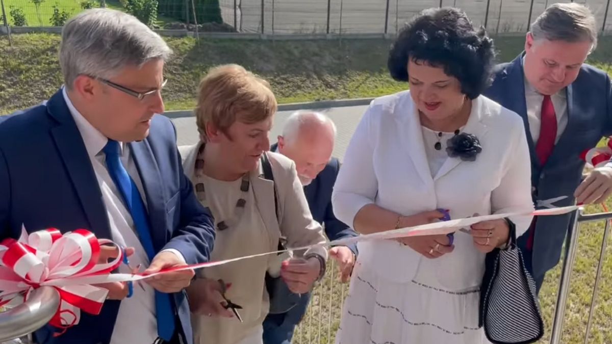 Uroczyste otwarcie otwartego przedszkola.