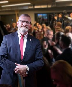 Euforia w sztabie. Grzegorz Braun przemówił