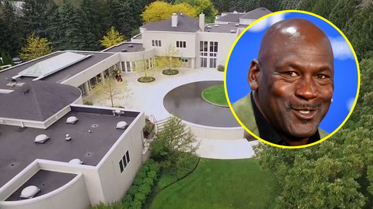 Michael Jordan. Rezydencja w Chicago. Dom na sprzedaż