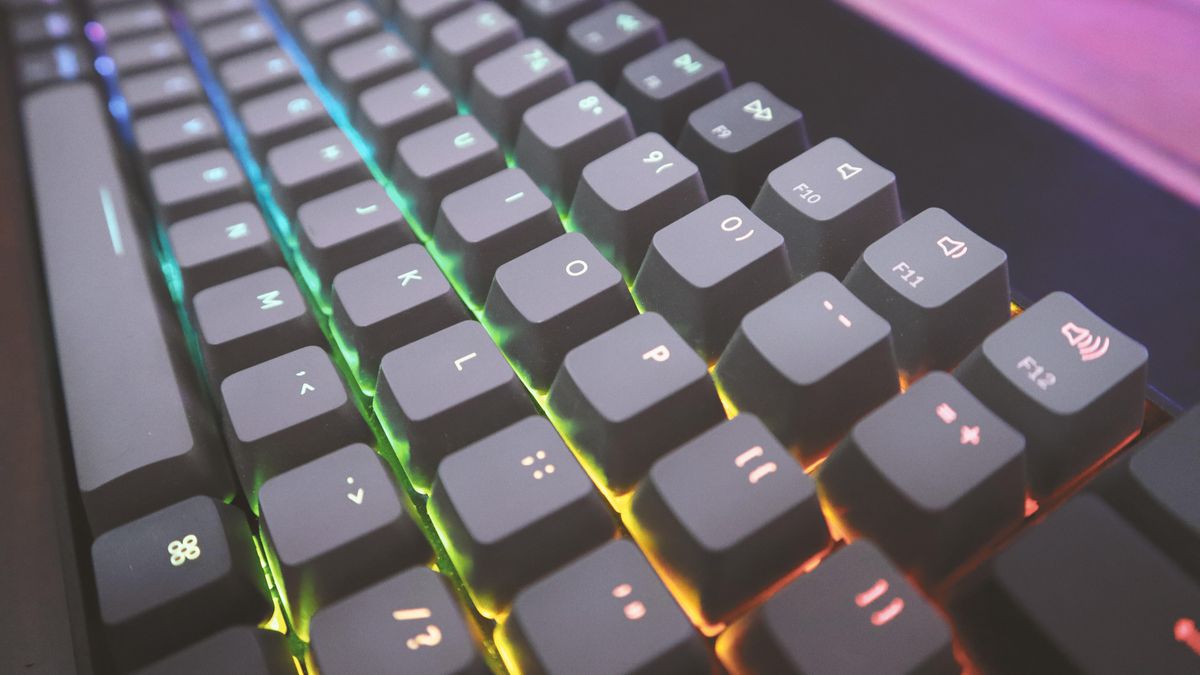 Klawiatura z podświetleniem RGB