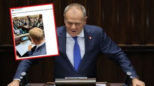Pokazał zdjęcia. Tusk podpisywał wniosek do Nawrockiego