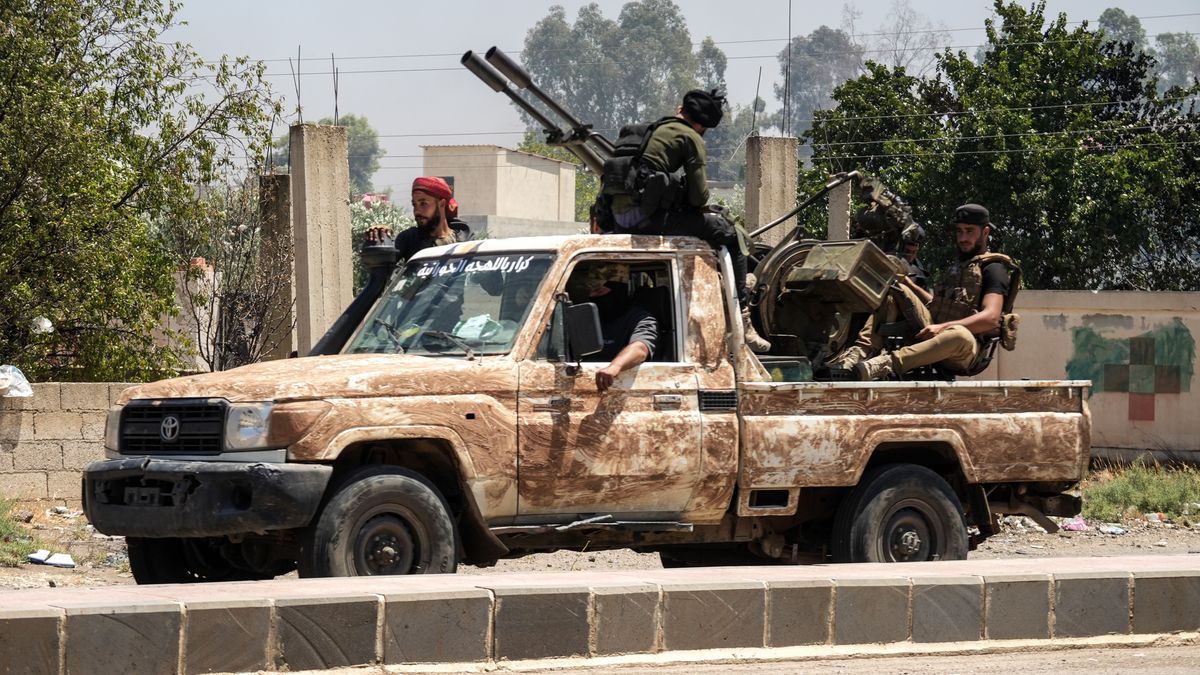 Beduińscy wojownicy w Syrii