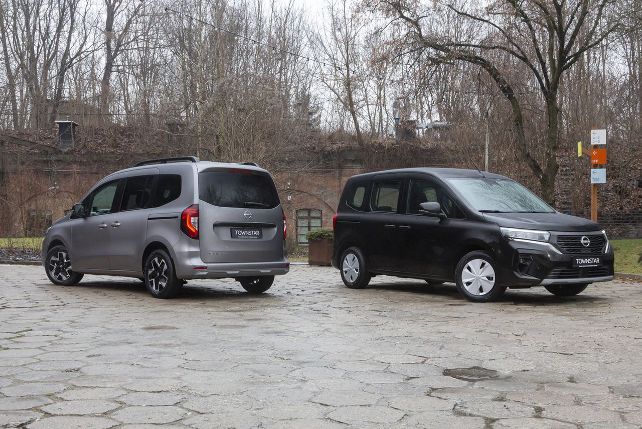 Nissan Townstar wyceniony w Polsce. Do wyboru Van i Combi