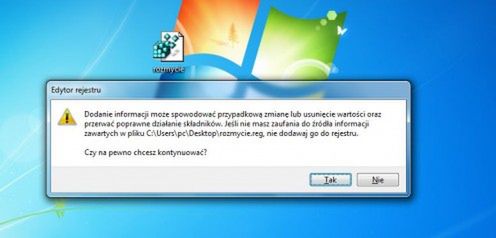 Jak wyłączyć efekt rozmycia Aero w Windows 7?