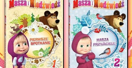 „Masza i niedźwiedź” DVD cz. 1 i cz. 2 - recenzja