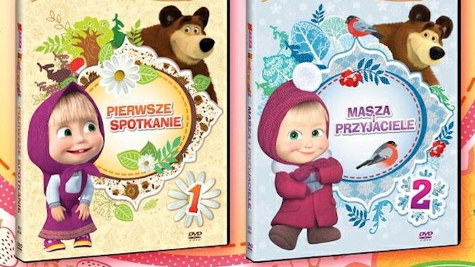 „Masza i niedźwiedź” DVD cz. 1 i cz. 2 - recenzja