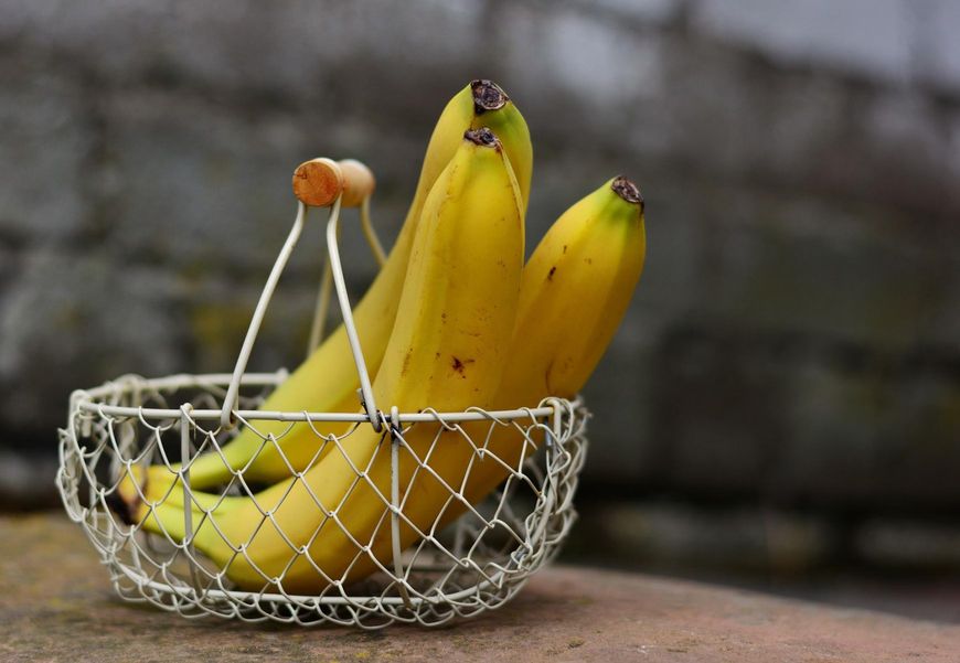 Przyjmuje się, że najwięcej potasu zawierają banany