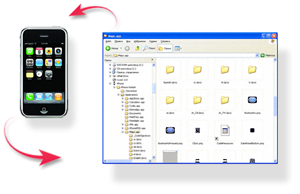 iPhone Folders - jeszcze jeden sposób na szybki dostęp do plików iPhone'a
