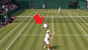 Zaskoczył wszystkich. Spójrz, co polski tenisista zrobił na Wimbledonie