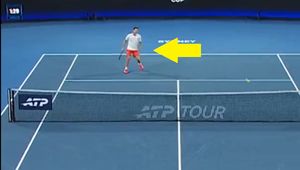 Cała wymiana efektowna, a na koniec Hubert Hurkacz podał ciasteczko [WIDEO]