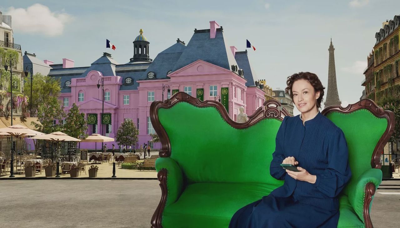 Magdalena Różczka jako Maria Skłodowska-Curie w nowej reklamie VeloBanku