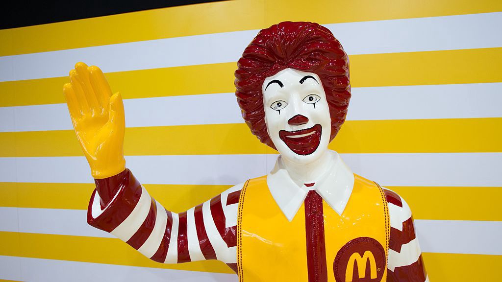 Ronald McDonald był jednym z symboli McDonald's