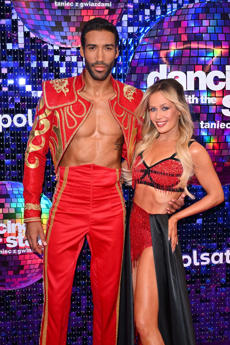 Gamou Fall i Magdalena Tarnowska