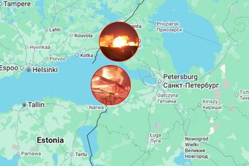 Atak ukraińskich dronów. Dwa rosyjskie porty w ogniu