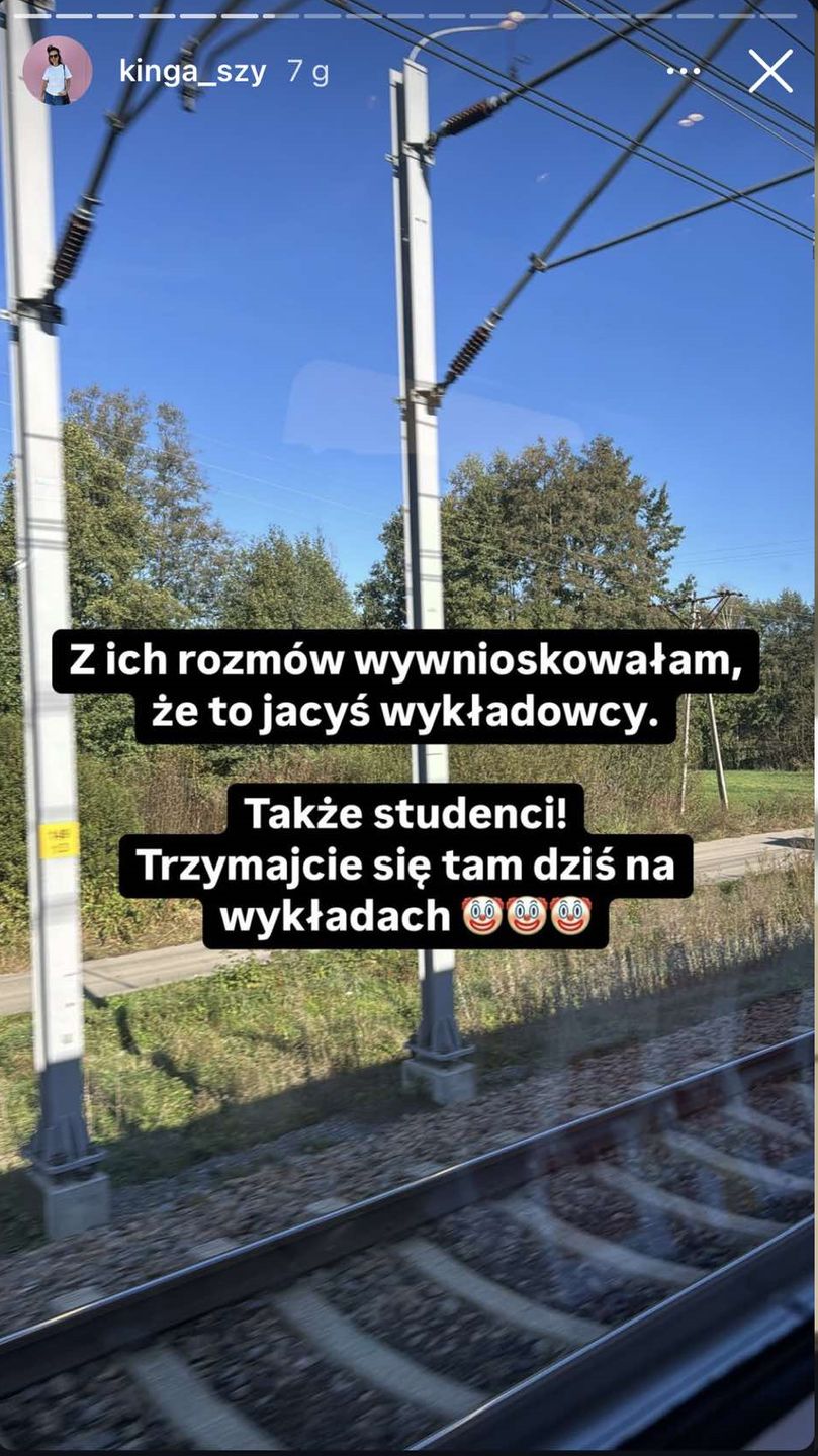 Kinga opisała, co zobaczyła w Warsie przed godz. 10 