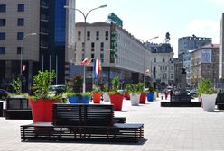 Plac Powstańców Warszawy gotowy! {ZDJĘCIA]