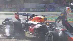 Co tam się działo?! Fatalny wypadek Verstappena i Hamiltona w GP Włoch