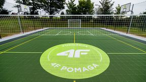 Michalczewski na otwarciu boiska Fundacji 4F Pomaga w Sychowie. Padły ważne słowa do rodziców