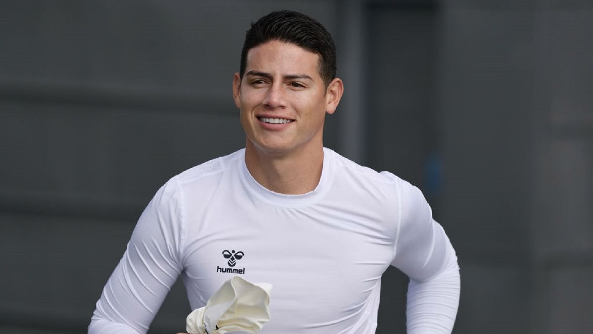 Getty Images / Tony McArdle/Everton FC / Na zdjęciu: James Rodriguez
