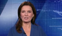 Monika Andrzejczak prowadzącą „Panoramy”