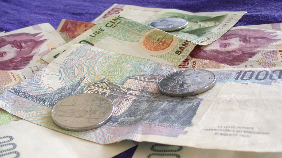 Przed euro we Włoszech płaciło się lirami 