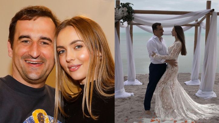 Marcela Leszczak i Misiek Koterski