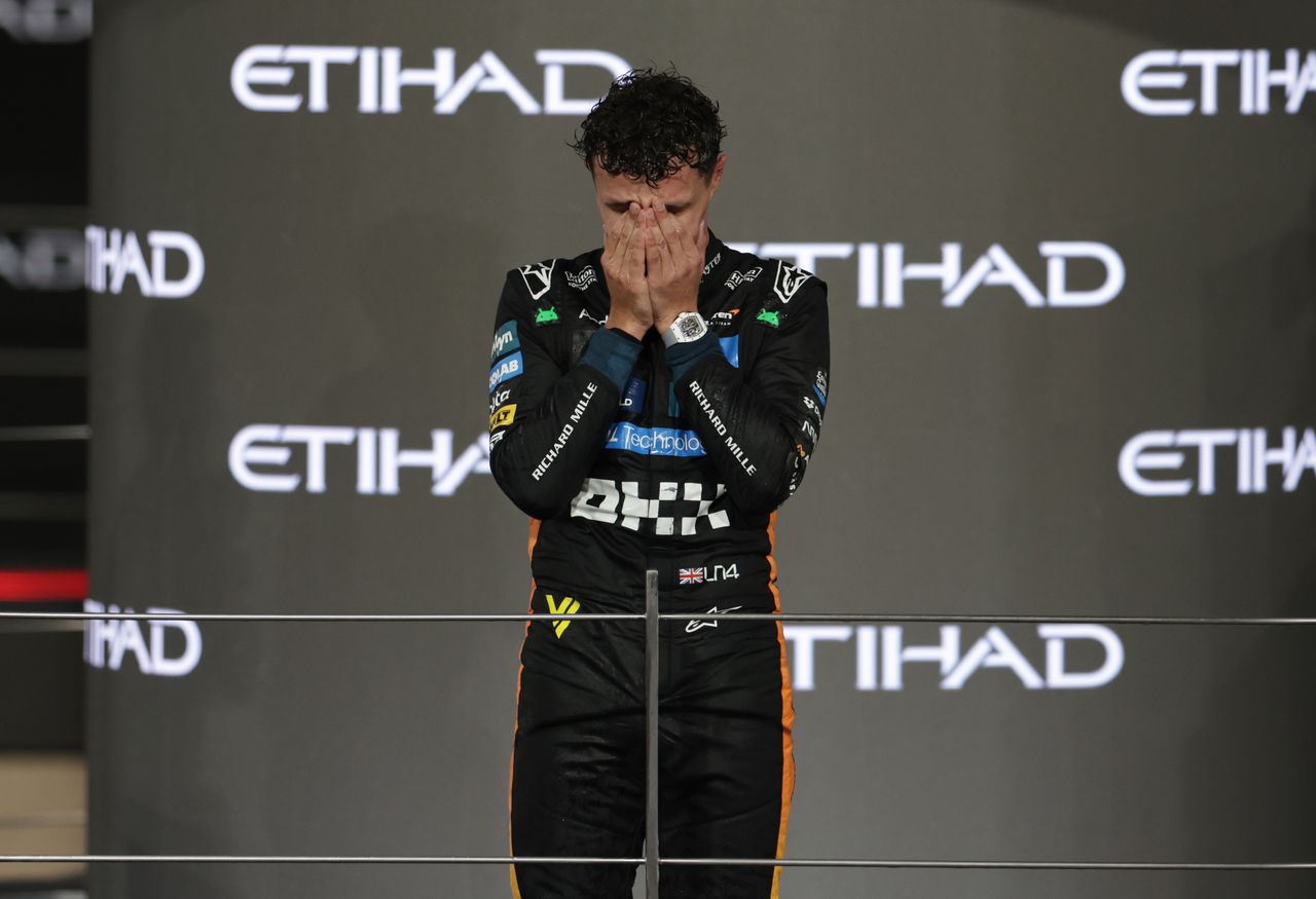 Pojawiły się łzy. Pierwsze słowa nowego mistrza F1