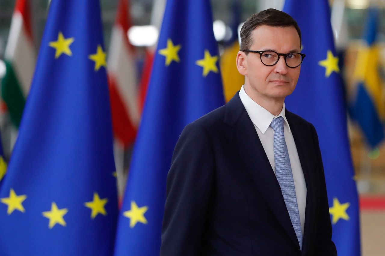 Premier Mateusz Morawiecki w Brukseli