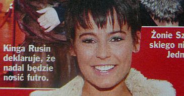 Agata Buzek krytykuje Muchę i Rusin