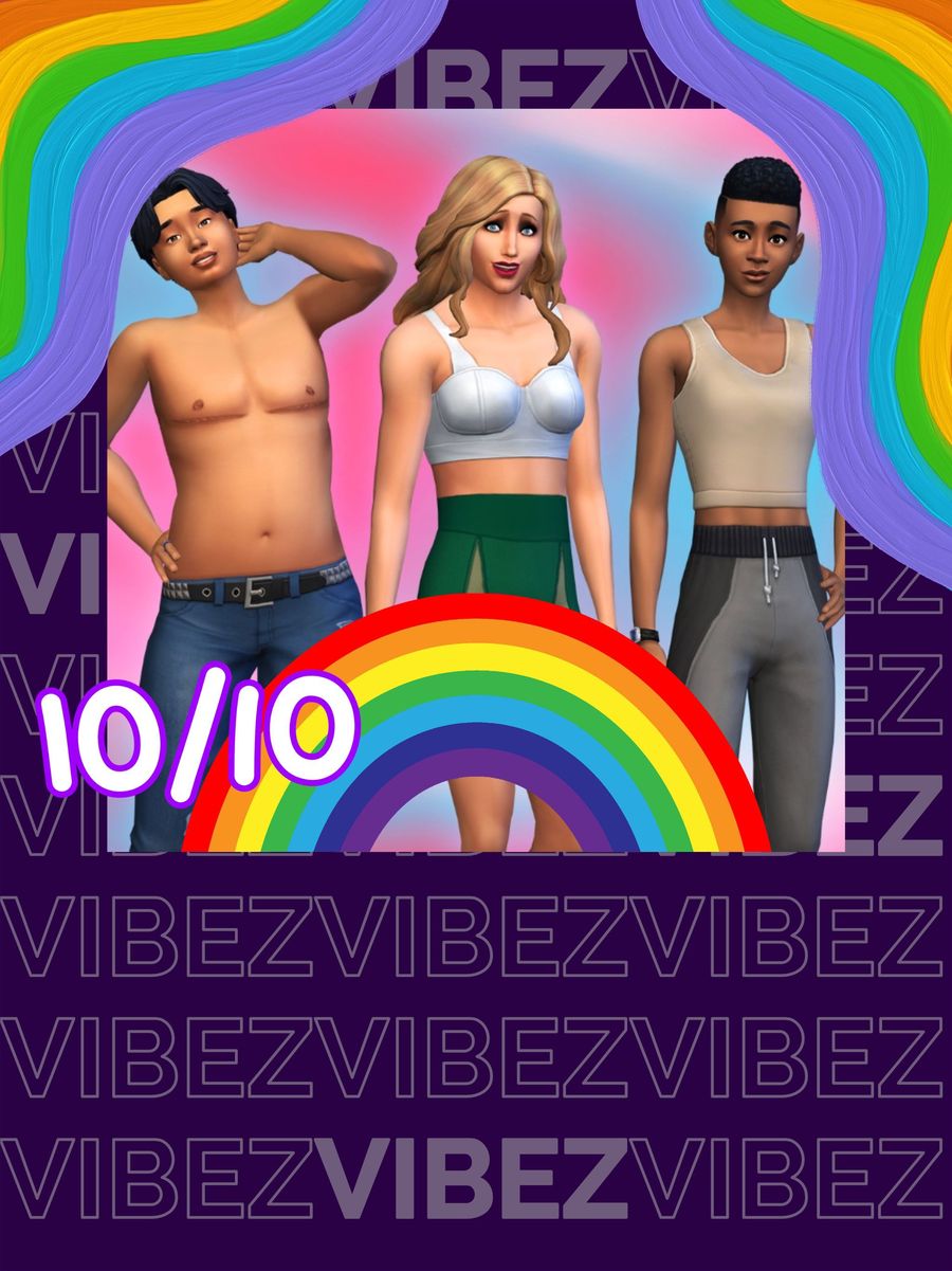 Reprezentacja osób transbłonowych w grze "The Sims 4"