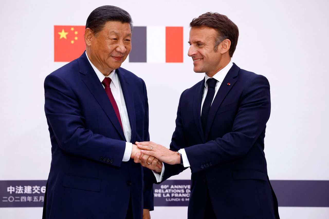 Xi Jinping odwiedził Francję i jej prezydenta, Emmanuela Macrona