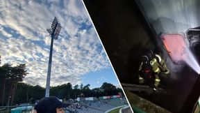 Chwile grozy w trakcie meczu w Polsce! Straty będą gigantyczne