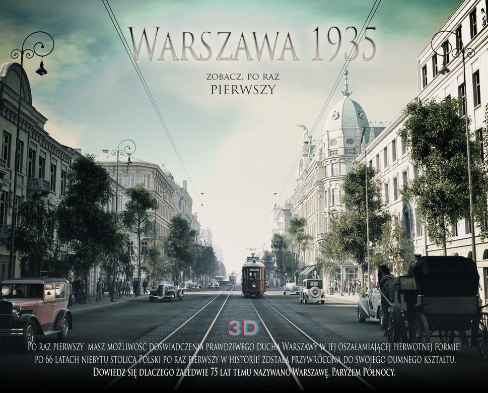 Warszawa 1935. Niesamowity film w 3D
