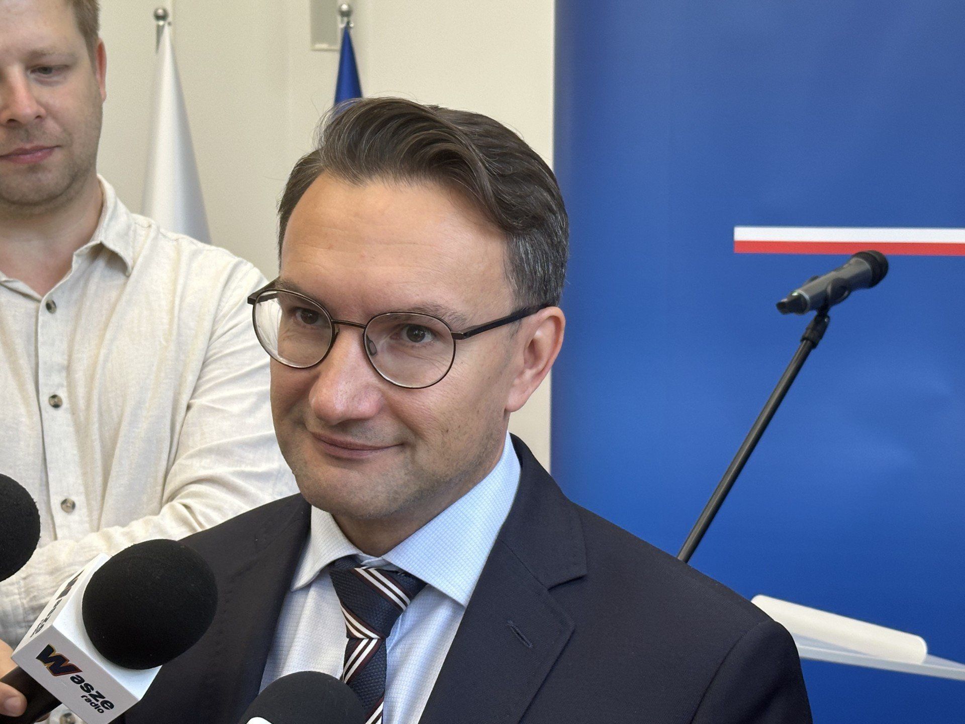 Briefing prasowy poświęcony rządowemu wsparciu budownictwa społecznego i komunalnego w Wielkopolsce