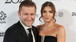 Kuba na czerwonym dywanie. Trudno było oderwać wzrok od jego żony