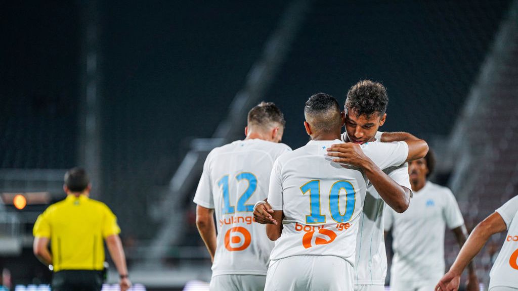 Getty Images / Maxime-Alexandre Paul  / Na zdjęciu: piłkarze Olympique'u Marsylia