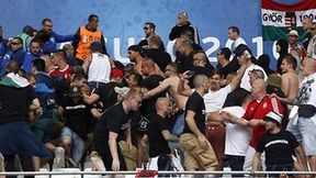 Euro 2016: walki kibiców na stadionie przed meczem Islandia - Węgry (galeria)