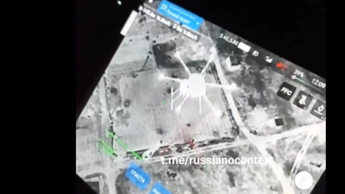 Rosjanie stracili drona, który zaatakował na froncie słynną "Babę Jagę"