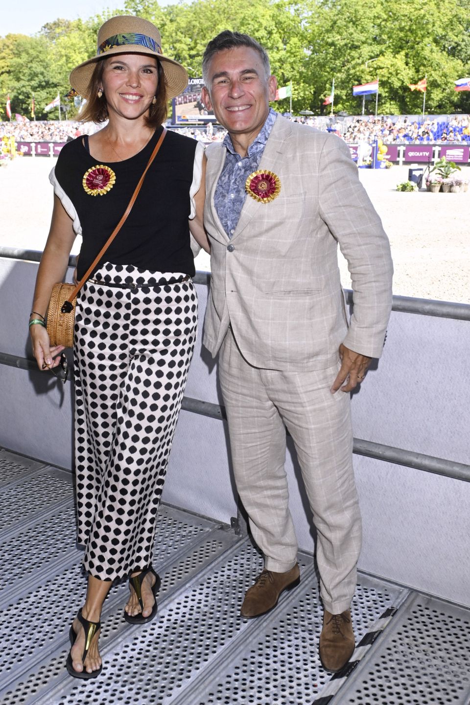 Justyna Korzeniowska i Robert Korzeniowski