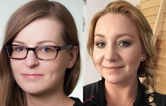 Karolina Remiszewska i Emilia Maj w zespole 24/7Communication