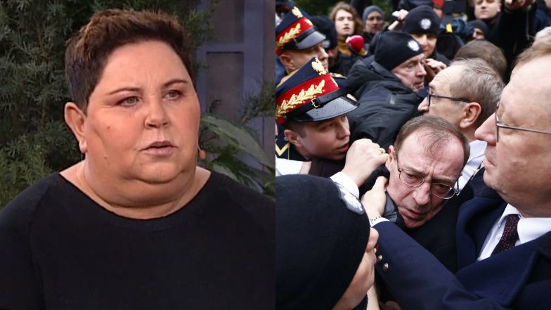 "DD TVN". Dorota Wellman komentuje awanturę przed Sejmem