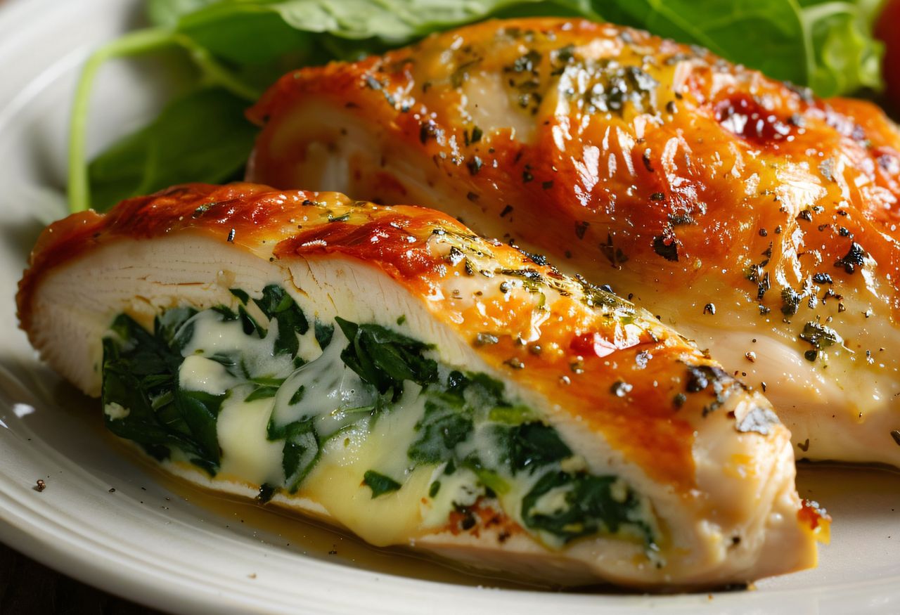 Faszerowana pierś z kurczaka smakuje lepiej niż zwykły kotlet