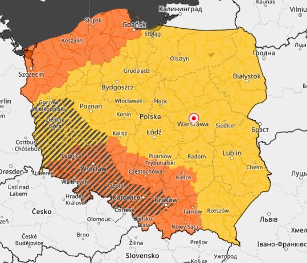 Ostrzeżenia IMGW