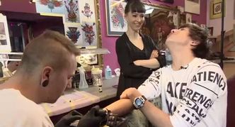 Dawid Kwiatkowski i Janja Lesar robią sobie tatuaże!