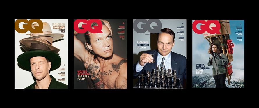 "GQ Poland" już na rynku. 420 stron i cztery okładki